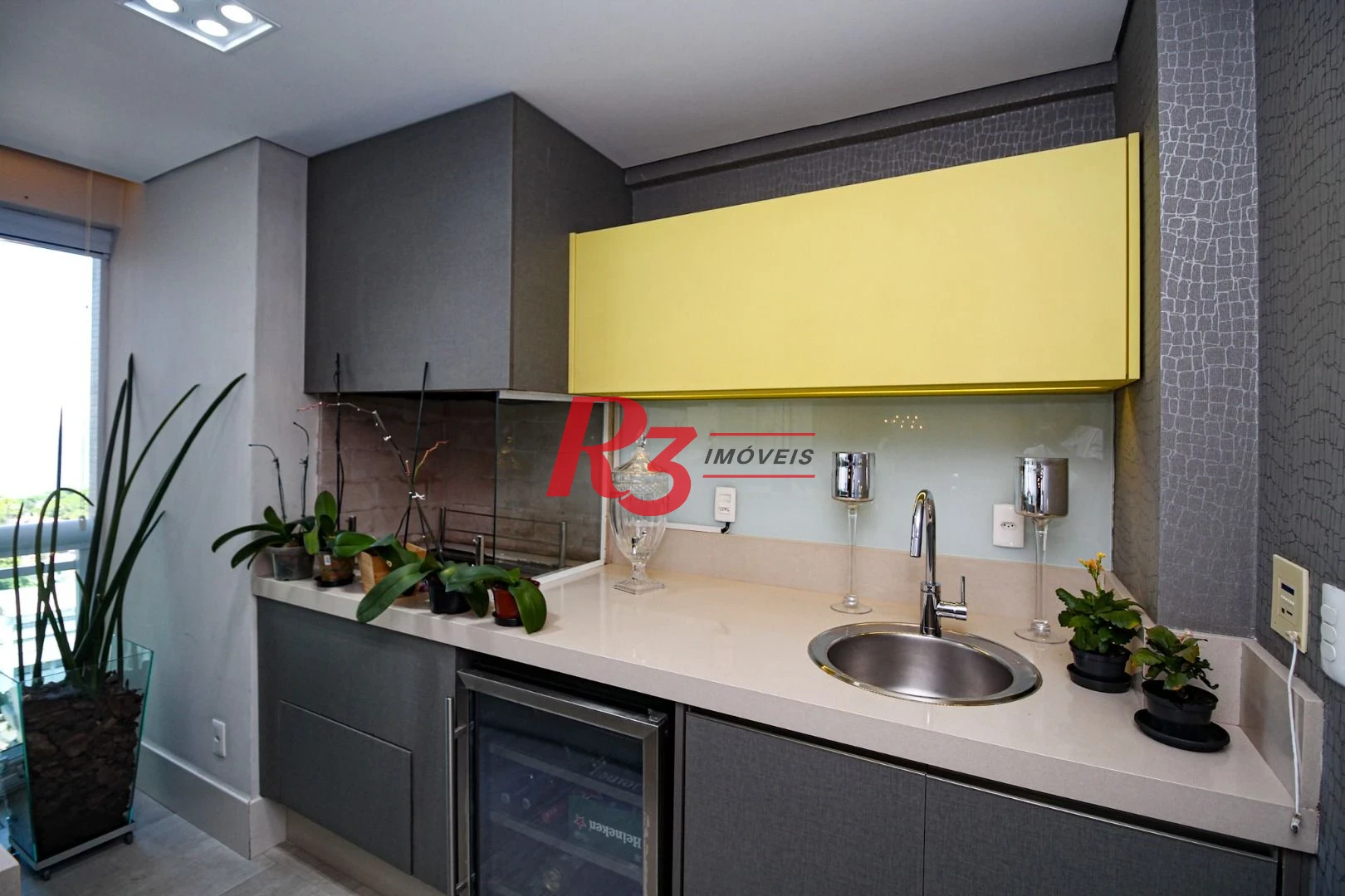 Apartamento com 3 dormitórios à venda, 232 m² por R$ 3.750.000,00 - Aparecida - Santos/SP