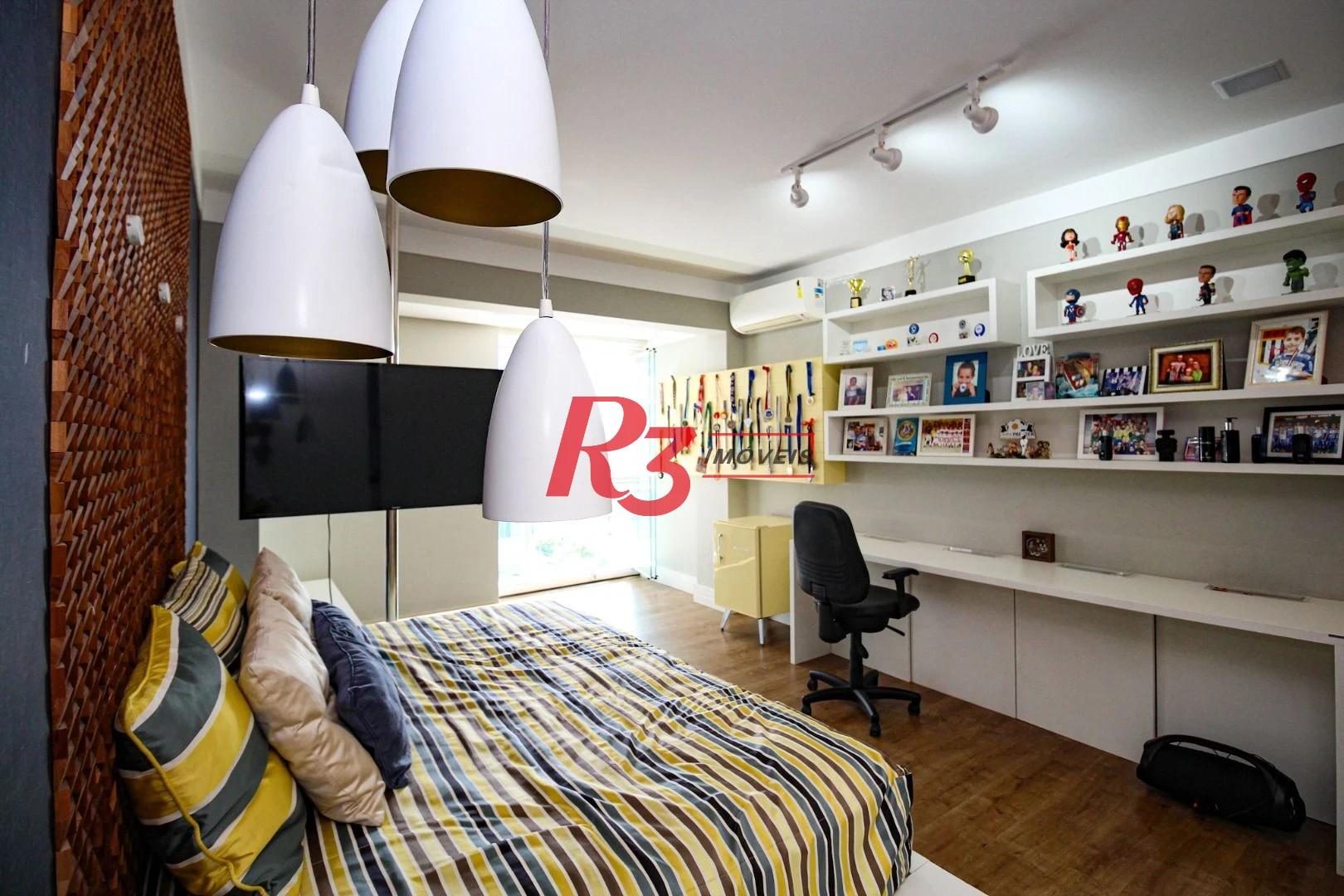 Apartamento com 3 dormitórios à venda, 232 m² por R$ 3.750.000,00 - Aparecida - Santos/SP