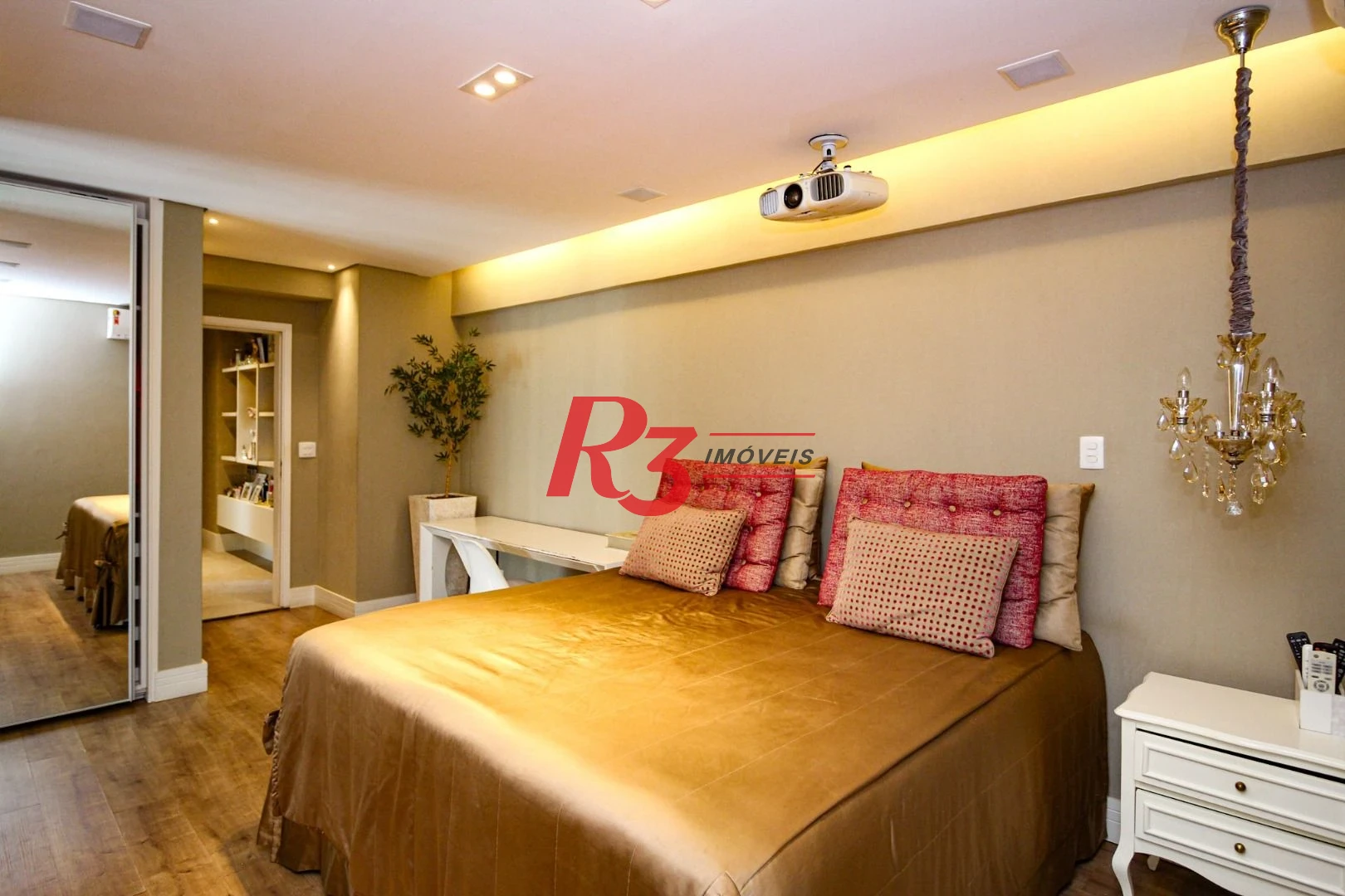 Apartamento com 3 dormitórios à venda, 232 m² por R$ 3.750.000,00 - Aparecida - Santos/SP