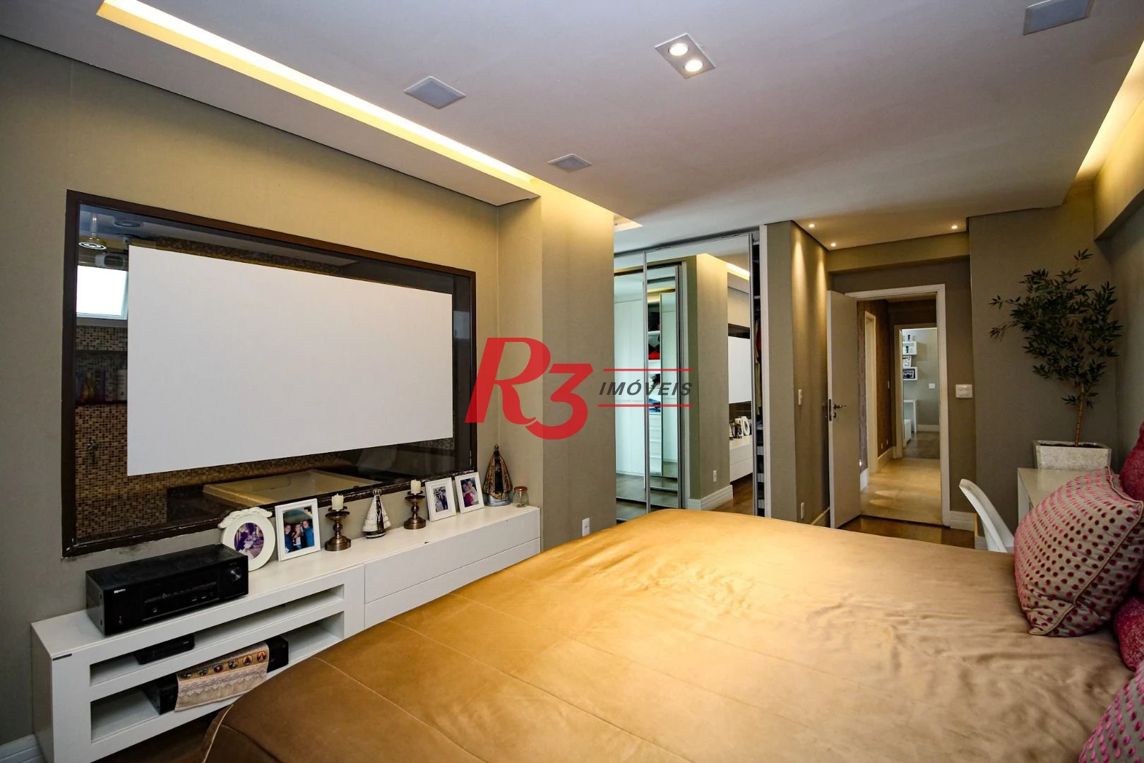 Apartamento com 3 dormitórios à venda, 232 m² por R$ 3.750.000,00 - Aparecida - Santos/SP