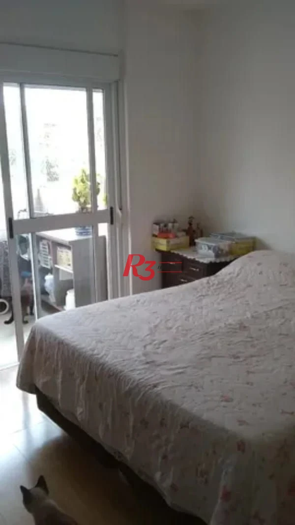 Apartamento de 2 quartos à venda na Encruzilhada em Santos.