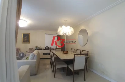 Apartamento à venda, 159 m² por R$ 750.000,00 - Gonzaga - Santos/SP