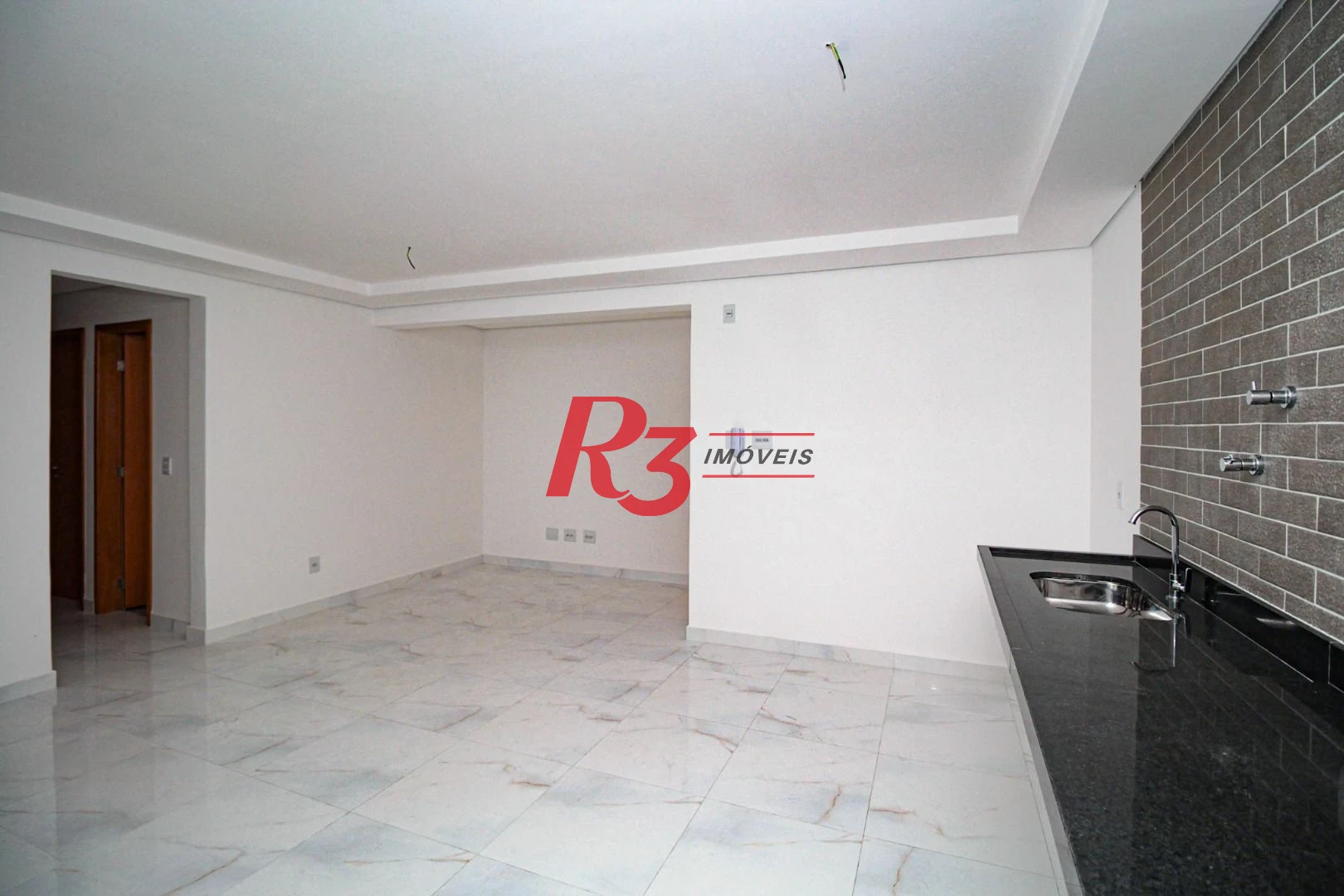 Apartamento com 3 dormitórios à venda, 87 m² por R$ 679.800,00 - Aparecida - Santos/SP