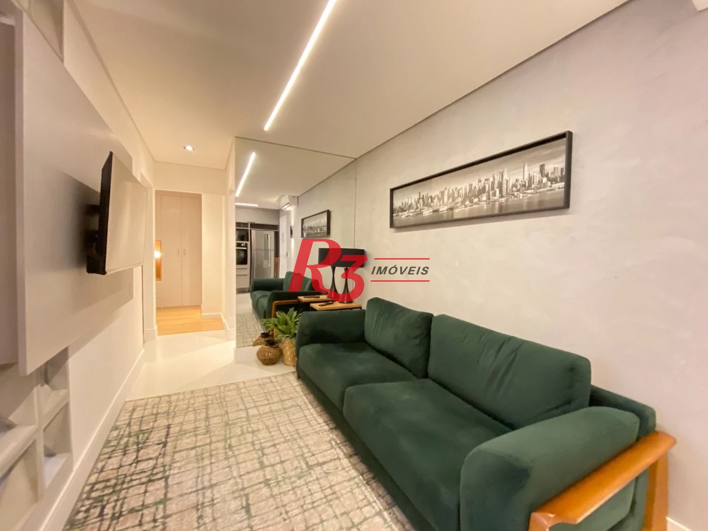 Apartamento com 2 dormitórios à venda, 55 m² - Campo Grande - Santos/SP