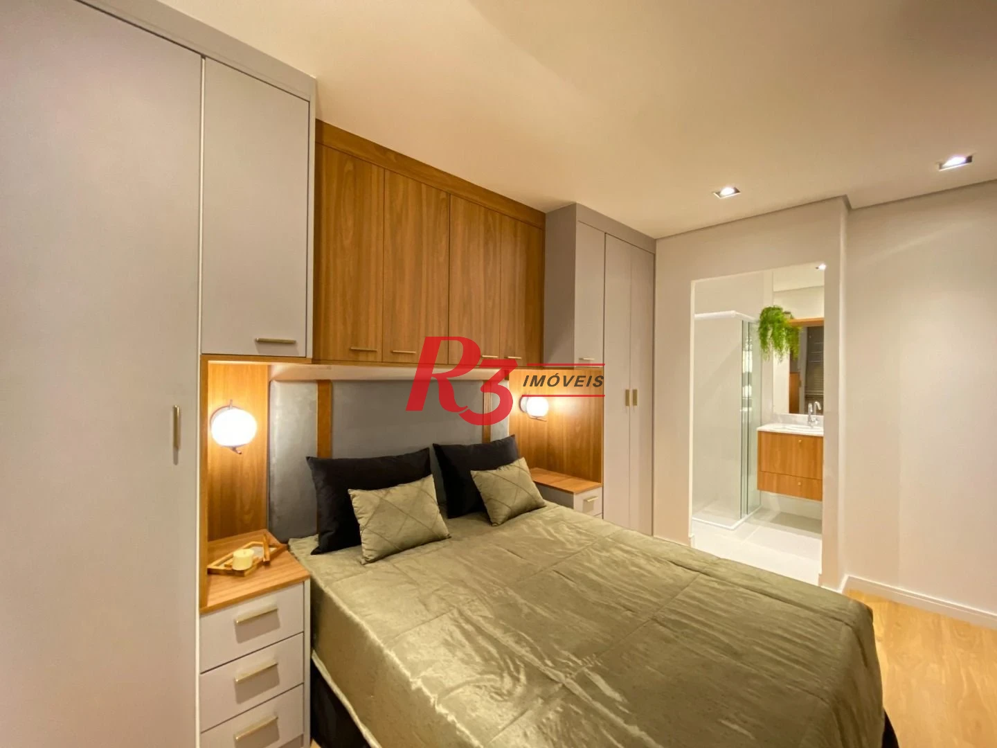 Apartamento com 2 dormitórios à venda, 55 m² - Campo Grande - Santos/SP
