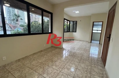 Apartamento com 3 dormitórios à venda, 189 m² por R$ 1.250.000,00 - Gonzaga - Santos/SP