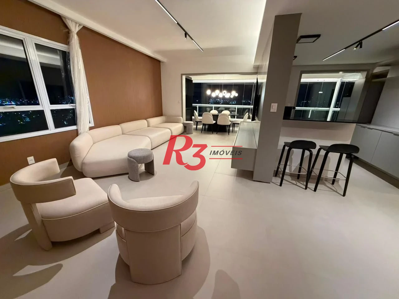 Apartamento Duplex com 3 dormitórios, 162 m² - venda por R$ 2.780.000,00 ou aluguel por R$ 20.000,00/mês - Boqueirão - Santos/SP