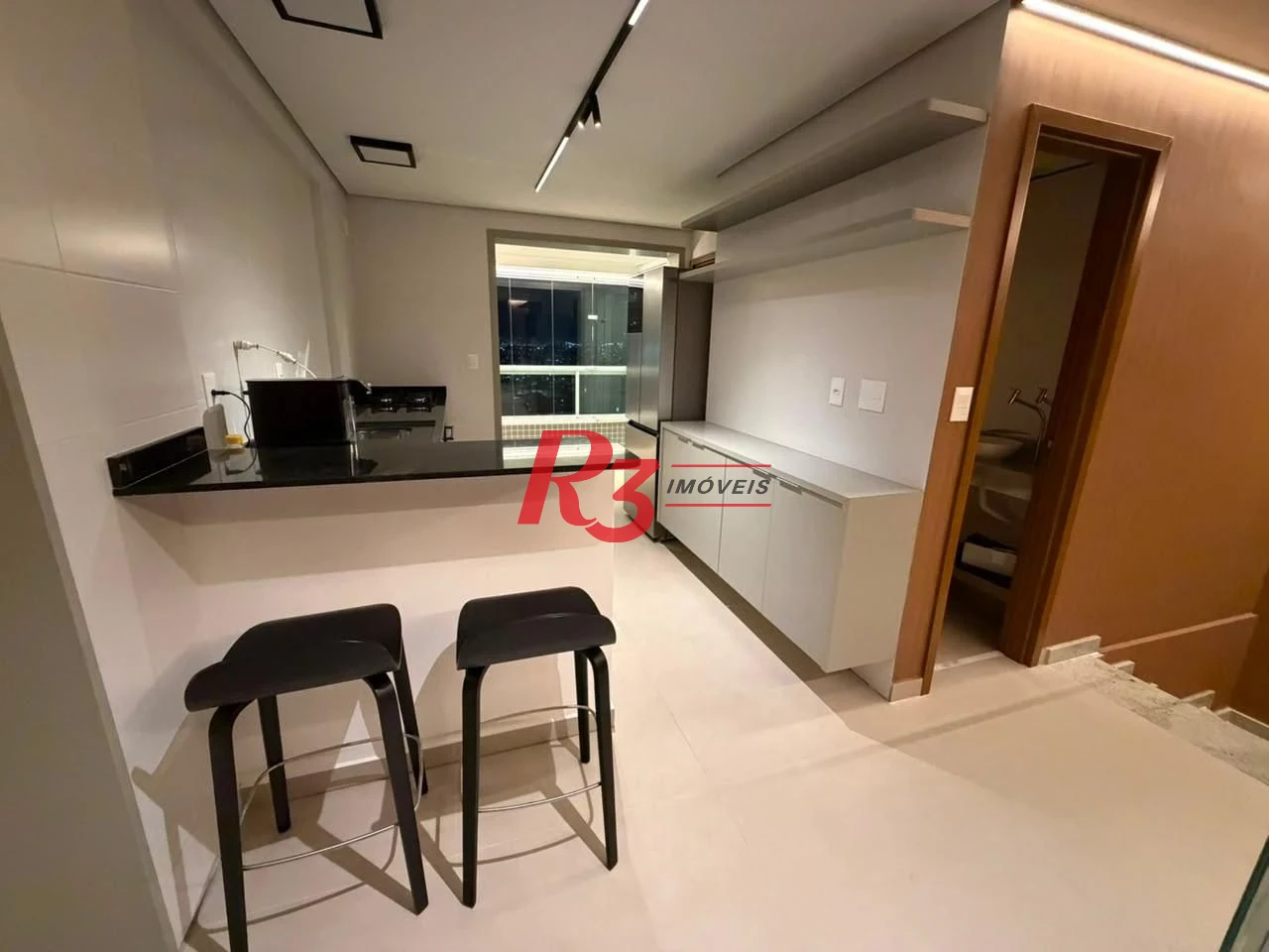 Apartamento Duplex com 3 dormitórios, 162 m² - venda por R$ 2.780.000,00 ou aluguel por R$ 20.000,00/mês - Boqueirão - Santos/SP