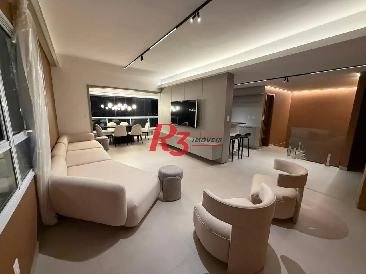Apartamento Duplex com 3 dormitórios, 162 m² - venda por R$ 2.780.000,00 ou aluguel por R$ 20.000,00/mês - Boqueirão - Santos/SP