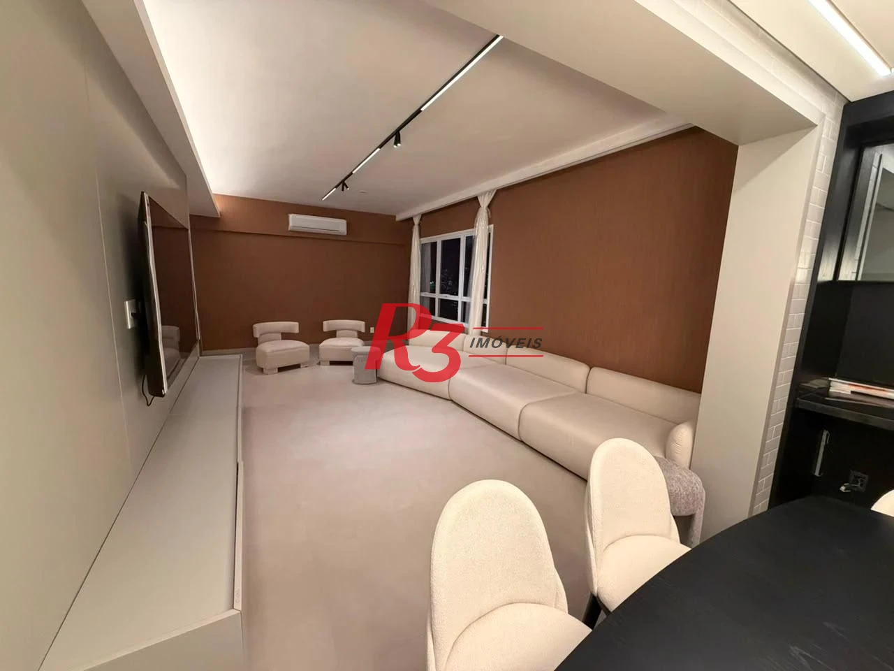 Apartamento Duplex com 3 dormitórios, 162 m² - venda por R$ 2.780.000,00 ou aluguel por R$ 20.000,00/mês - Boqueirão - Santos/SP
