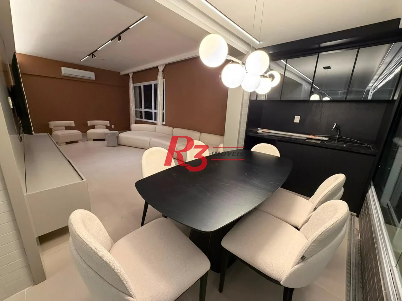 Apartamento Duplex com 3 dormitórios, 162 m² - venda por R$ 2.780.000,00 ou aluguel por R$ 20.000,00/mês - Boqueirão - Santos/SP