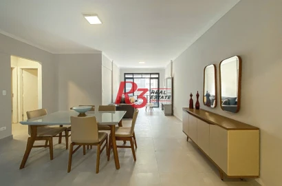 Apartamento com 3 dormitórios à venda, 142 m² por R$ 560.000,00 - Vila Assunção - Praia Grande/SP