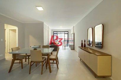 Apartamento com 3 dormitórios à venda, 142 m² por R$ 560.000,00 - Vila Assunção - Praia Grande/SP