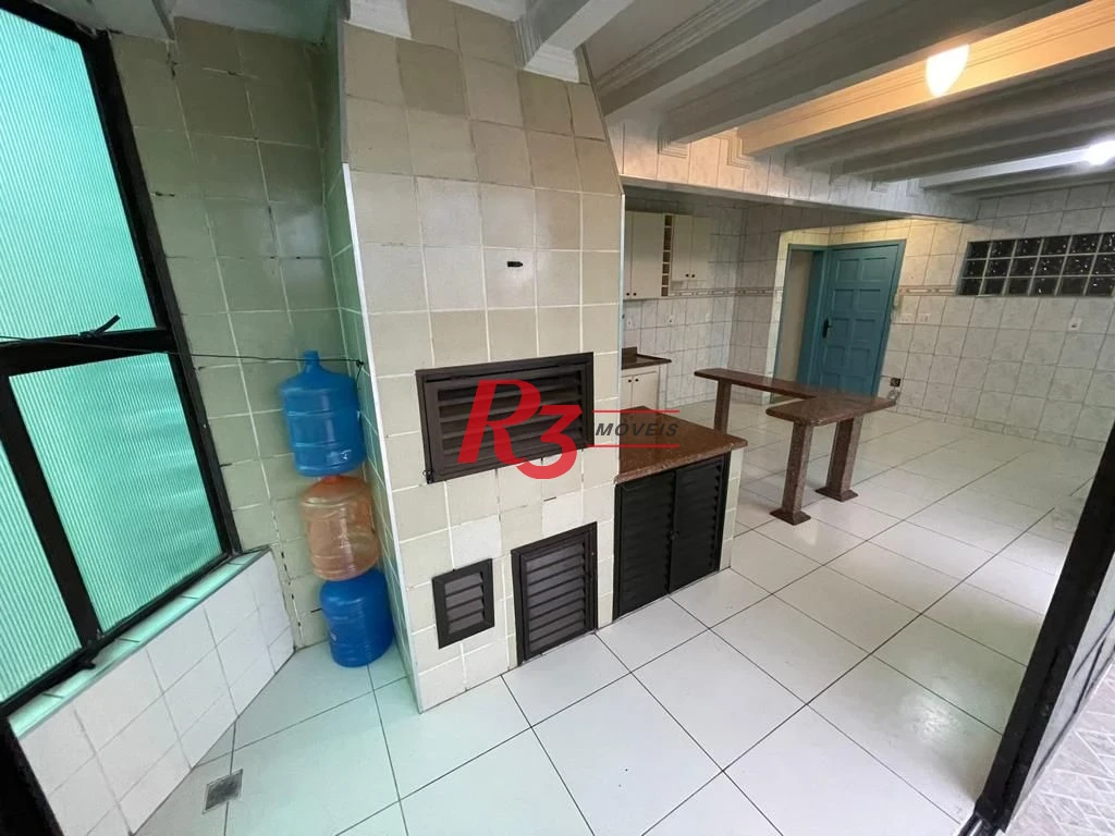 Cobertura com 3 dormitórios à venda, 232 m² por R$ 1.480.000,00 - Tupi - Praia Grande/SP