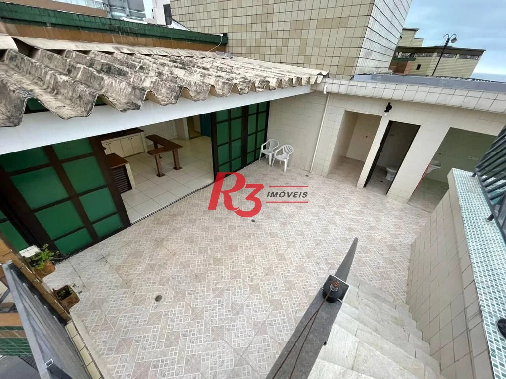 Cobertura com 3 dormitórios à venda, 232 m² por R$ 1.480.000,00 - Tupi - Praia Grande/SP