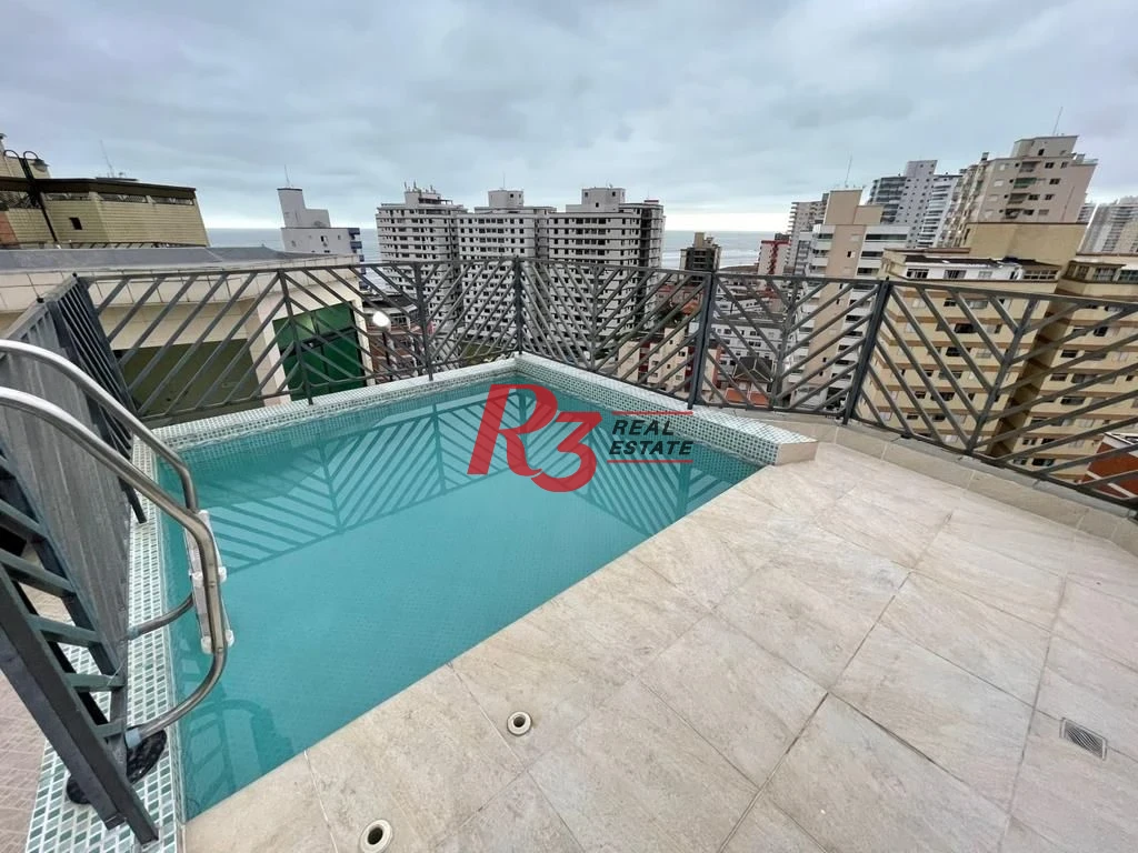 Cobertura com 3 dormitórios à venda, 232 m² por R$ 1.480.000,00 - Tupi - Praia Grande/SP