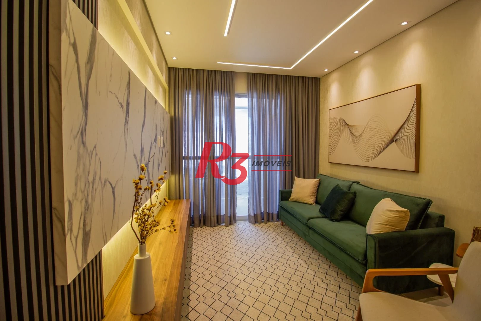 Apartamento à venda, 84 m² por R$ 1.100.680,00 - Ponta da Praia - Santos/SP