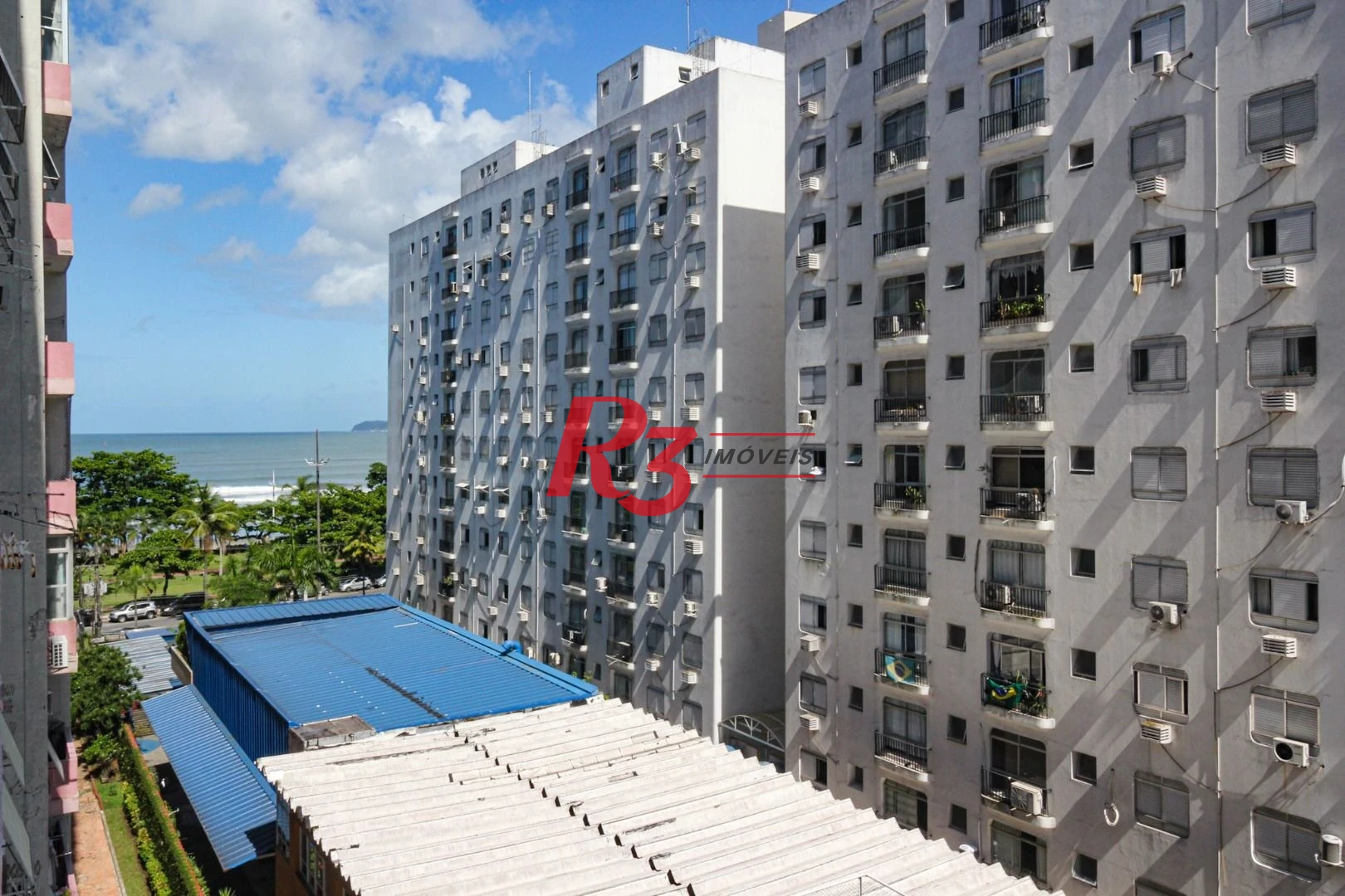 Apartamento com 1 quartro à venda, 37 m² por R$ 380.000 - Embaré - Santos/SP