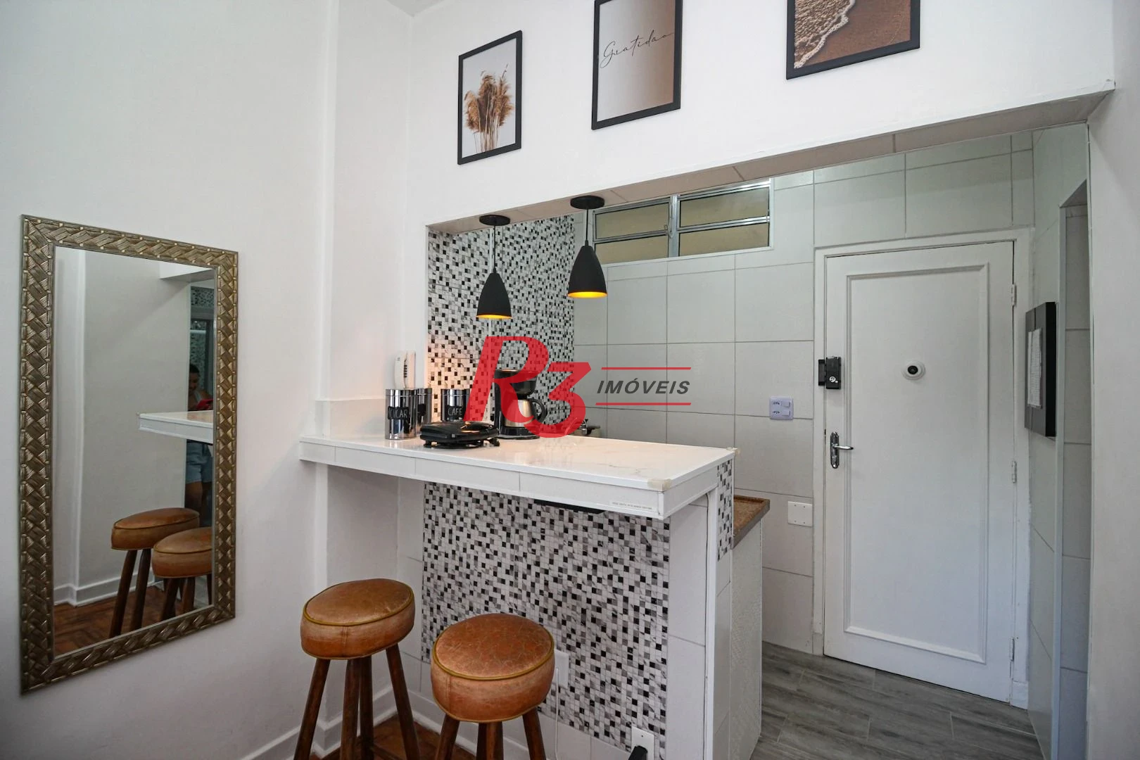 Apartamento com 1 quartro à venda, 37 m² por R$ 380.000 - Embaré - Santos/SP