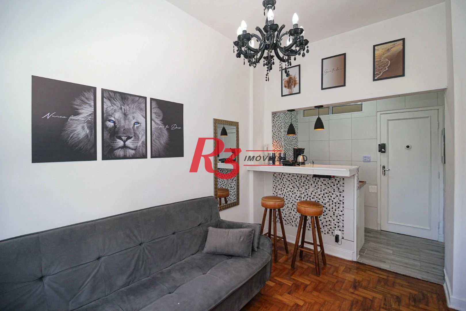Apartamento com 1 quartro à venda, 37 m² por R$ 380.000 - Embaré - Santos/SP