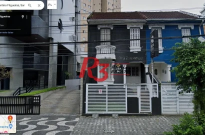 Sobrado para alugar, 115 m² por R$ 6.341,00/mês - Gonzaga - Santos/SP