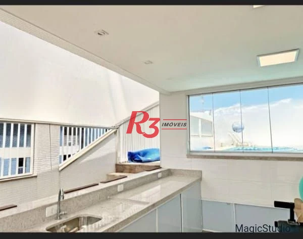 Cobertura à venda, 311 m² por R$ 2.100.000,00 - Ponta da Praia - Santos/SP