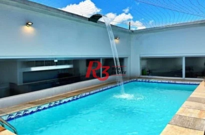 Cobertura com 3 dormitórios à venda, 311 m² por R$ 1.950.000,00 - Ponta da Praia - Santos/SP