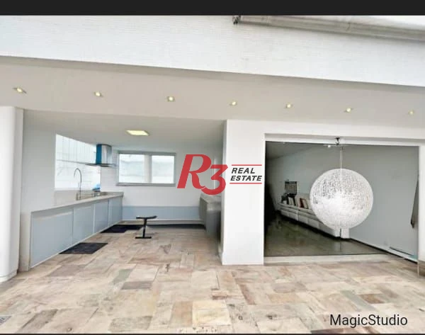 Cobertura com 3 dormitórios à venda, 311 m² por R$ 1.950.000,00 - Ponta da Praia - Santos/SP