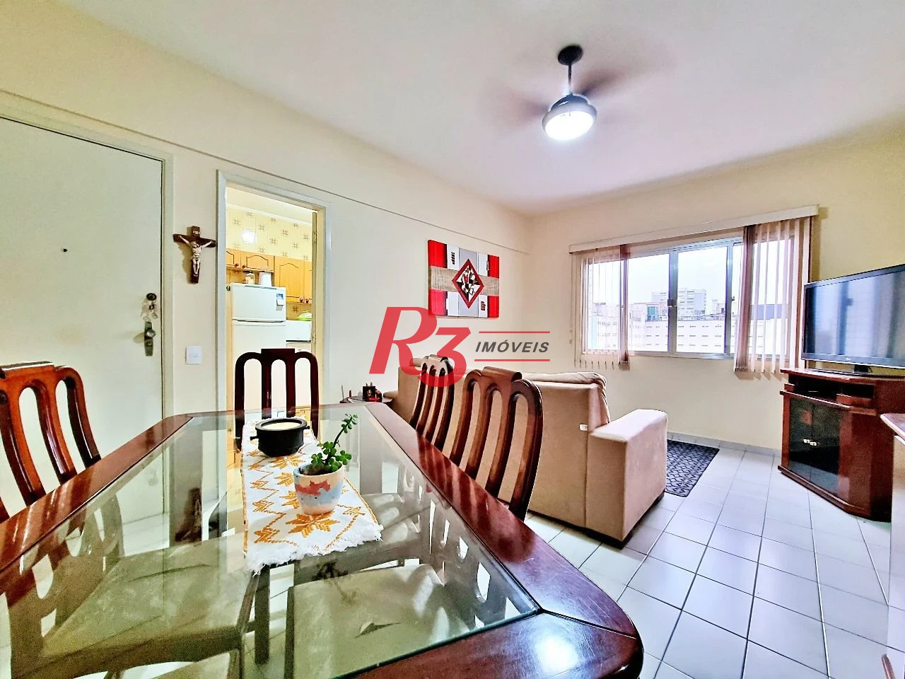 Apartamento com 2 dormitórios à venda, 74 m² por R$ 460.000,00 - Campo Grande - Santos/SP