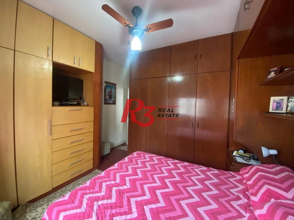 Apartamento com 3 dormitórios à venda, 135 m² por R$ 850.000,00 - Pompéia - Santos/SP