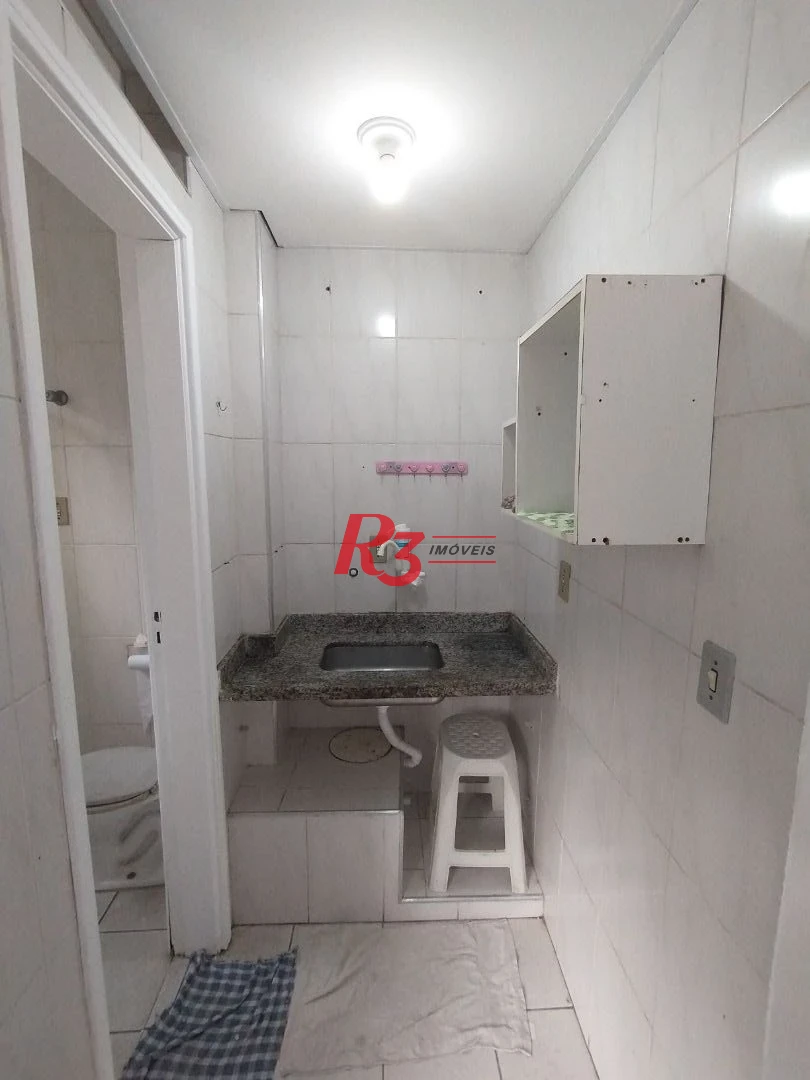 Kitnet à venda, 28 m² por R$ 230.000,00 - Itararé - São Vicente/SP