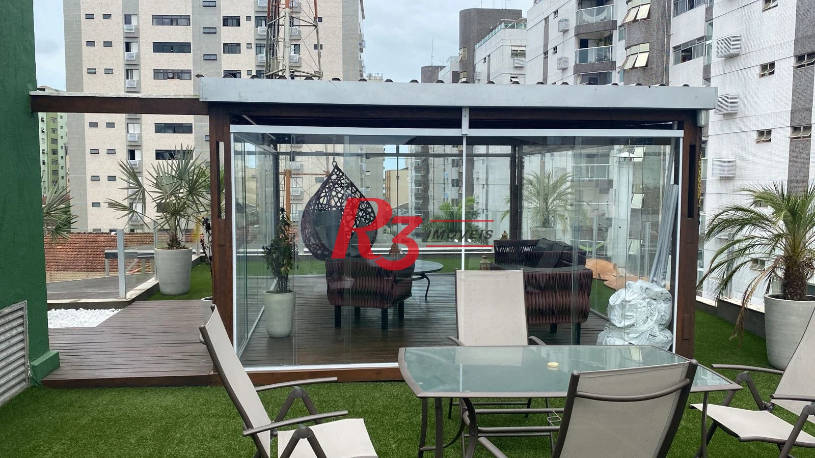 Cobertura com 5 dormitórios à venda, 406 m² por R$ 3.500.000,00 - Aparecida - Santos/SP