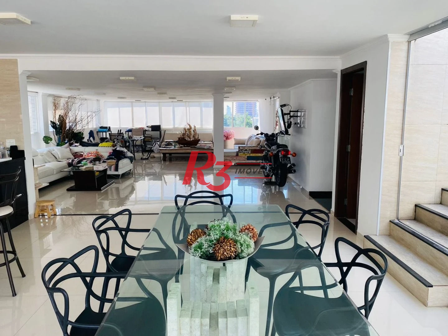 Cobertura com 5 dormitórios à venda, 406 m² por R$ 3.500.000,00 - Aparecida - Santos/SP