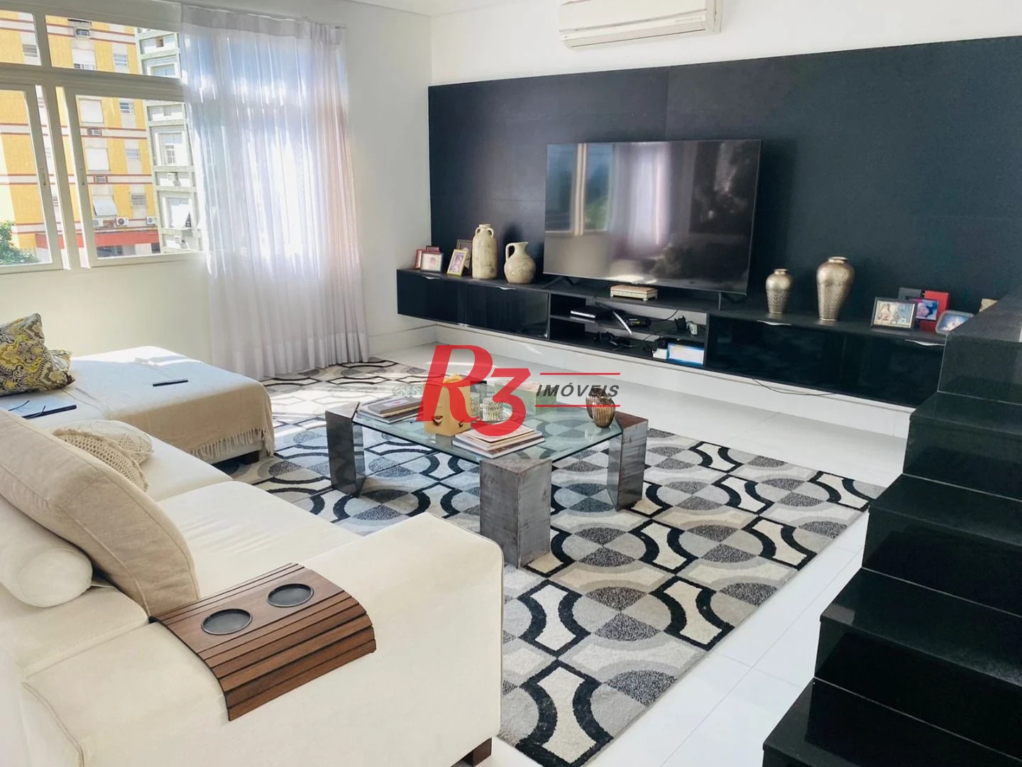 Cobertura com 5 dormitórios à venda, 406 m² por R$ 3.500.000,00 - Aparecida - Santos/SP