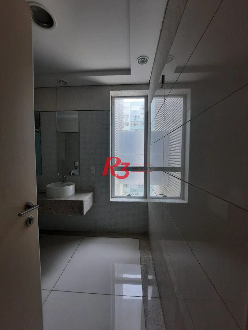Andar Corporativo, 517 m² - venda por R$ 4.500.000,00 ou aluguel por R$ 34.000,00/mês - José Menino - Santos/SP