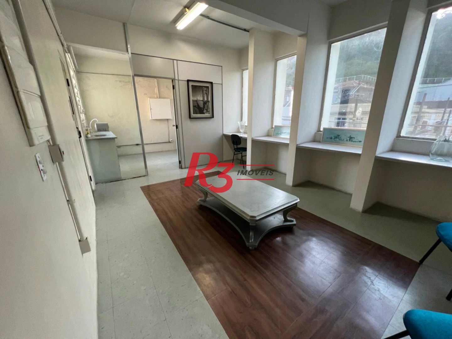 Laje para alugar, 696 m² por R$ 7.500,02/mês - Centro - Santos/SP