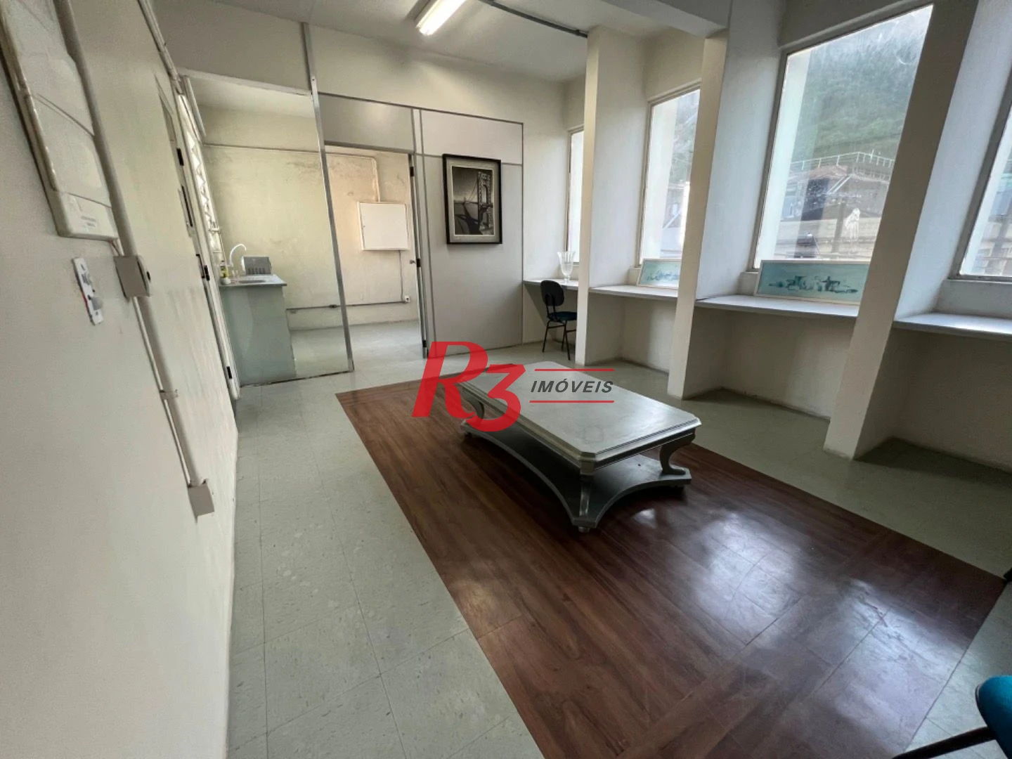 Laje para alugar, 696 m² por R$ 7.500,02/mês - Centro - Santos/SP