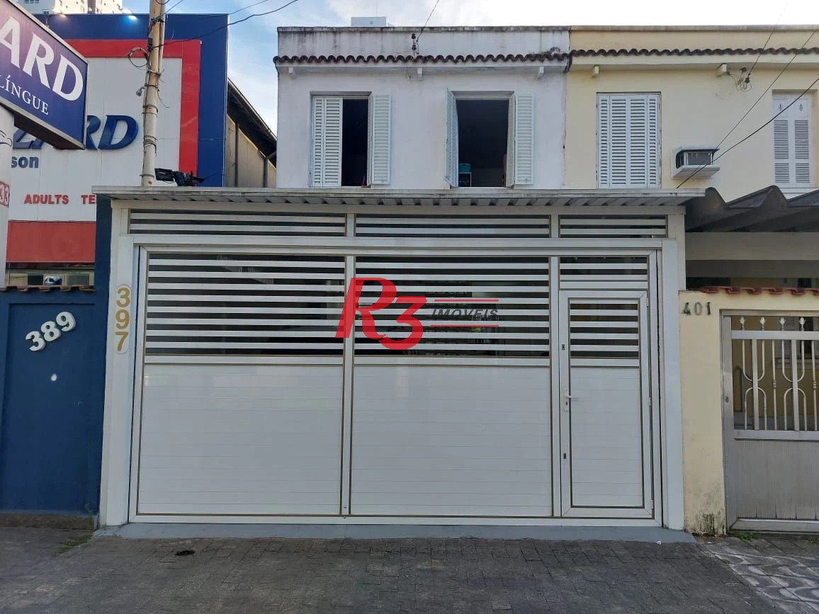 Sobrado com 3 dormitórios à venda, 200 m² por R$ 2.150.000,00 - Embaré - Santos/SP
