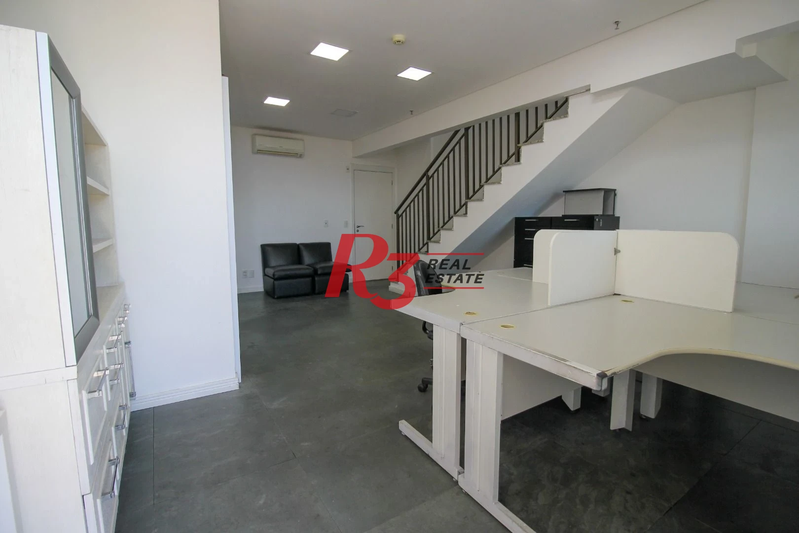 Sala, 98 m² - venda por R$ 650.000,00 ou aluguel por R$ 4.621,08/mês - Valongo - Santos/SP