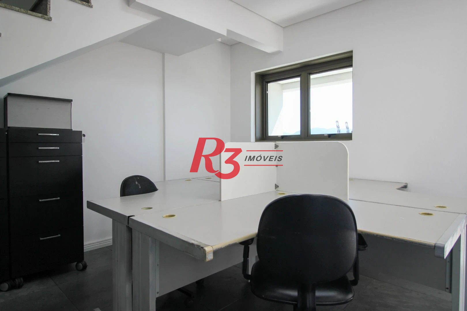 Sala, 98 m² - venda por R$ 650.000,00 ou aluguel por R$ 4.621,08/mês - Valongo - Santos/SP