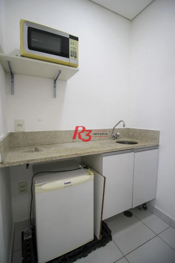 Sala, 98 m² - venda por R$ 650.000,00 ou aluguel por R$ 4.621,08/mês - Valongo - Santos/SP