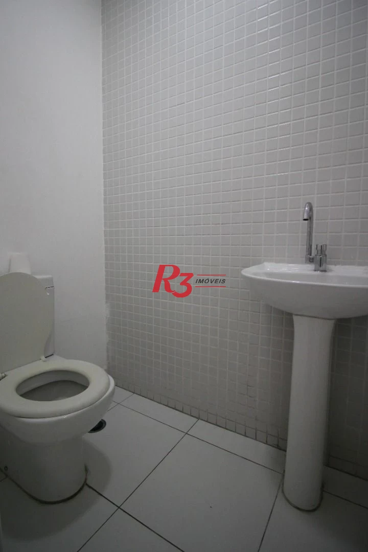 Sala, 98 m² - venda por R$ 650.000,00 ou aluguel por R$ 4.621,08/mês - Valongo - Santos/SP