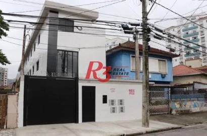Casa com 2 dormitórios à venda, 90 m² por R$ 585.000,00 - Campo Grande - Santos/SP