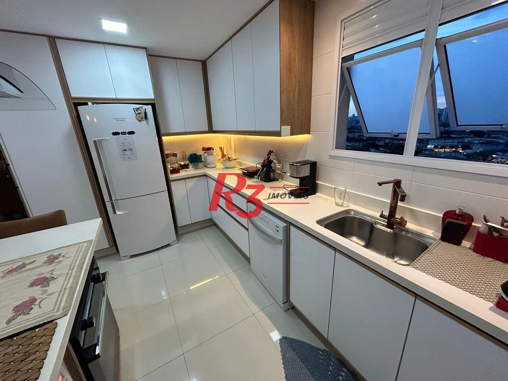 Apartamento Duplex à venda, 128 m² por R$ 1.200.000,00 - Encruzilhada - Santos/SP