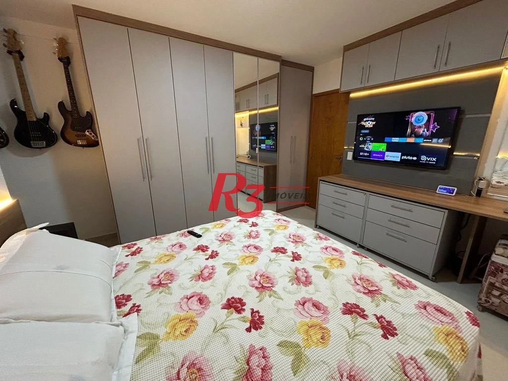 Apartamento Duplex à venda, 128 m² por R$ 1.200.000,00 - Encruzilhada - Santos/SP