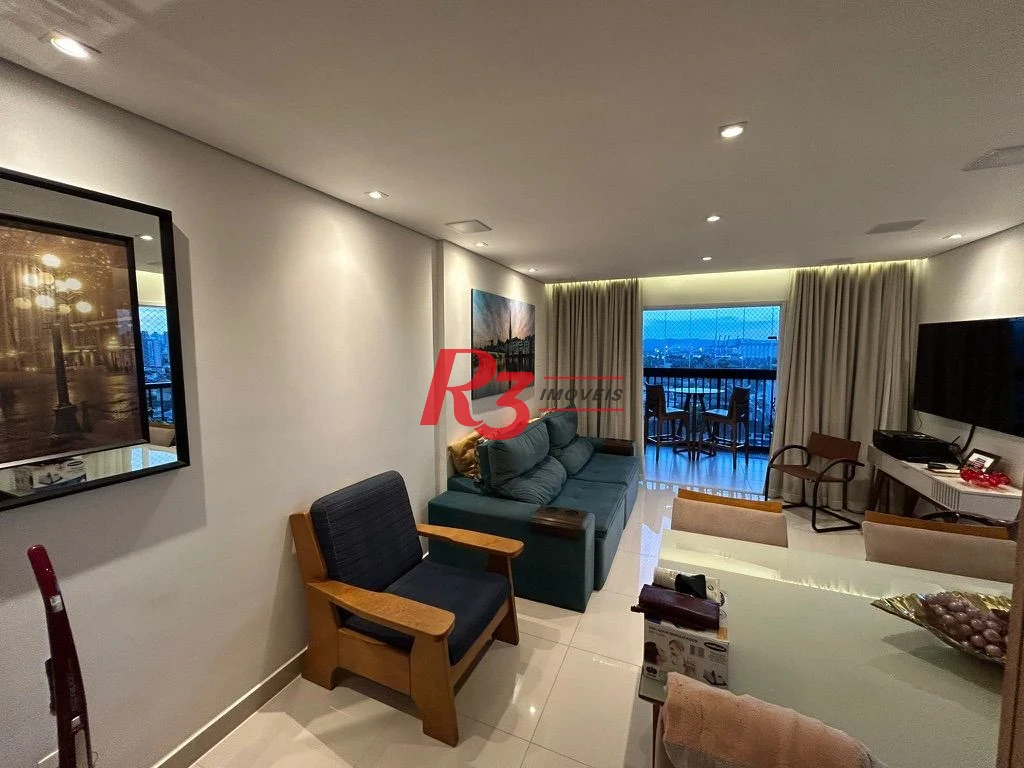 Apartamento Duplex à venda, 128 m² por R$ 1.200.000,00 - Encruzilhada - Santos/SP