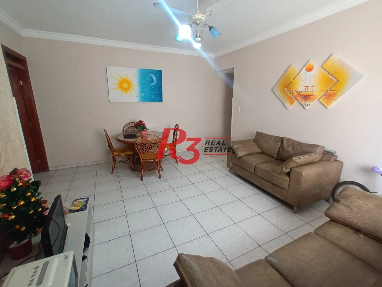 Apartamento com 2 dormitórios à venda, 137 m² por R$ 420.000,00 - Encruzilhada - Santos/SP