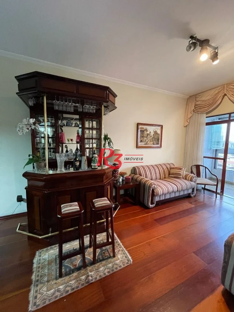 Apartamento com 3 dormitórios à venda, 179 m² por R$ 670.000,00 - Vila Belmiro - Santos/SP