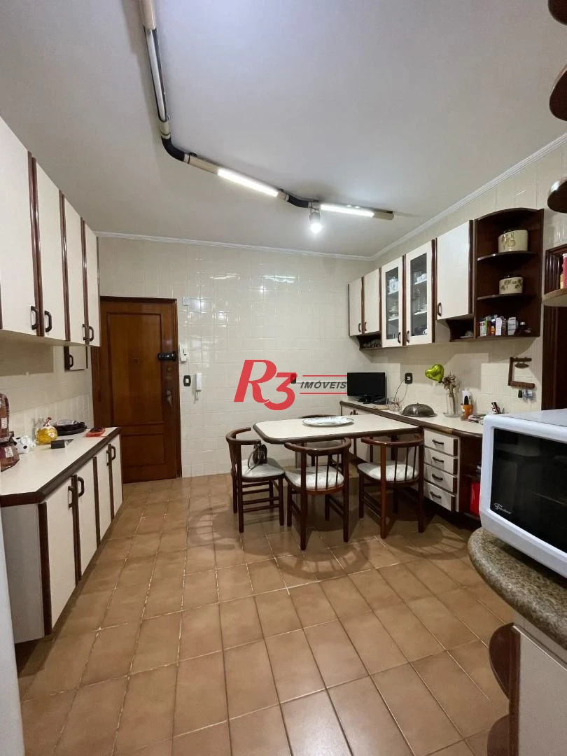 Apartamento com 3 dormitórios à venda, 179 m² por R$ 670.000,00 - Vila Belmiro - Santos/SP