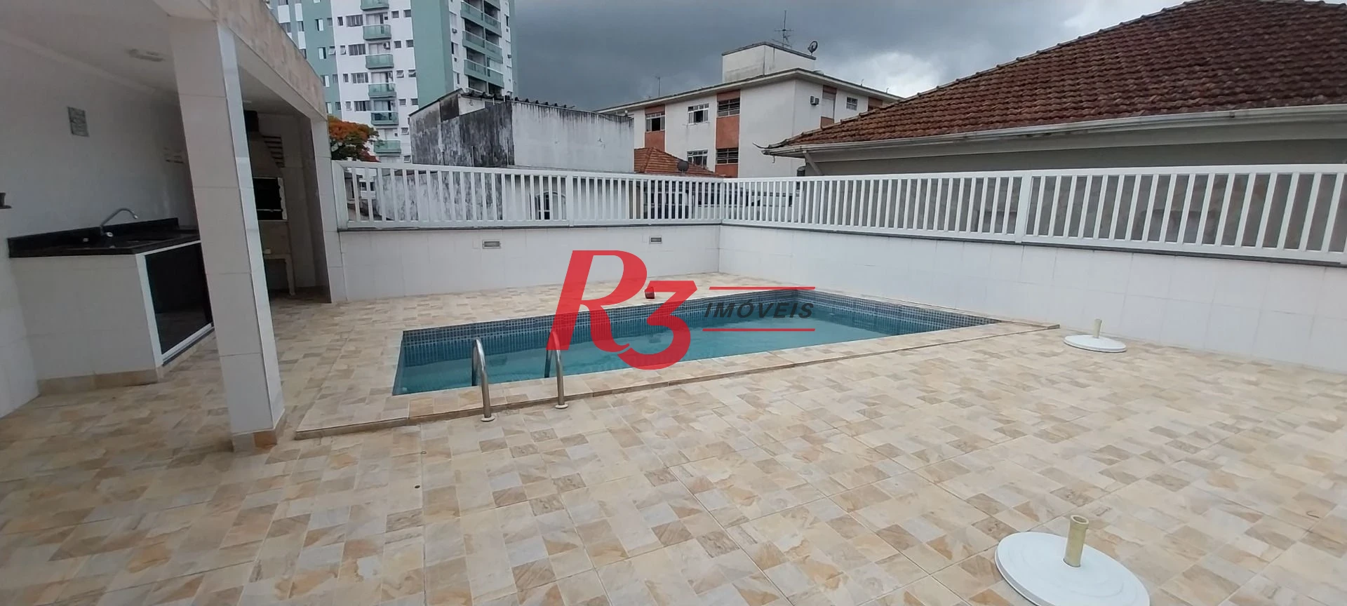 Cobertura com 2 dormitórios à venda, 137 m² por R$ 905.000,00 - Vila Belmiro - Santos/SP